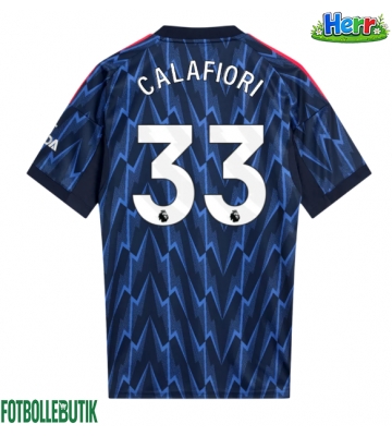 Arsenal Riccardo Calafiori #33 Bortatröja 2025-26 Kortärmad